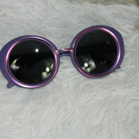 PERVERSE SUNGLASSES PURPLE ROUND - Picture 2 of 7
